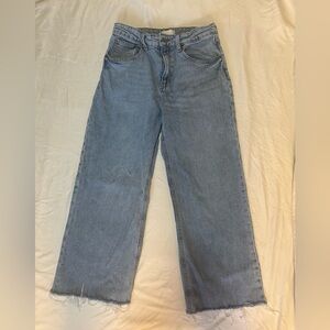 H&M Light Blue Wide Leg Jeans